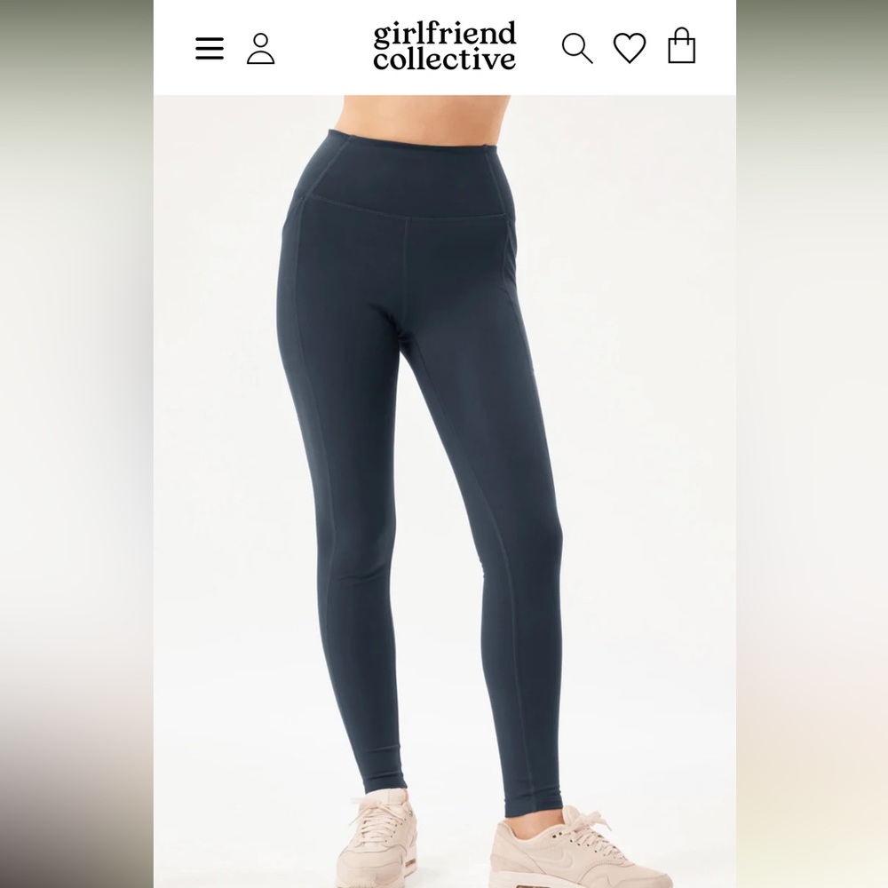 Girlfriend Collective High Rise Compressive Pocket Leggings